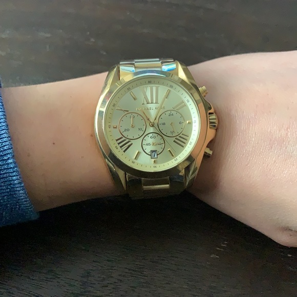 Michael Kors Bradshaw Gold-Tone Watch main image 9